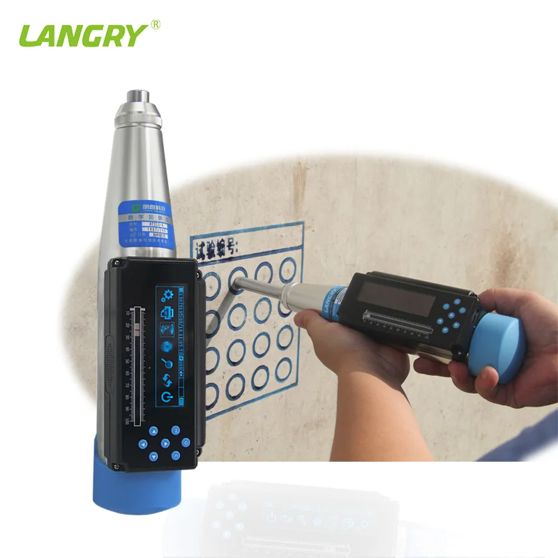 LANGRY Rebound Hammer HT225-NB Digital Schmidt Hammer for Testing Concrete Strength