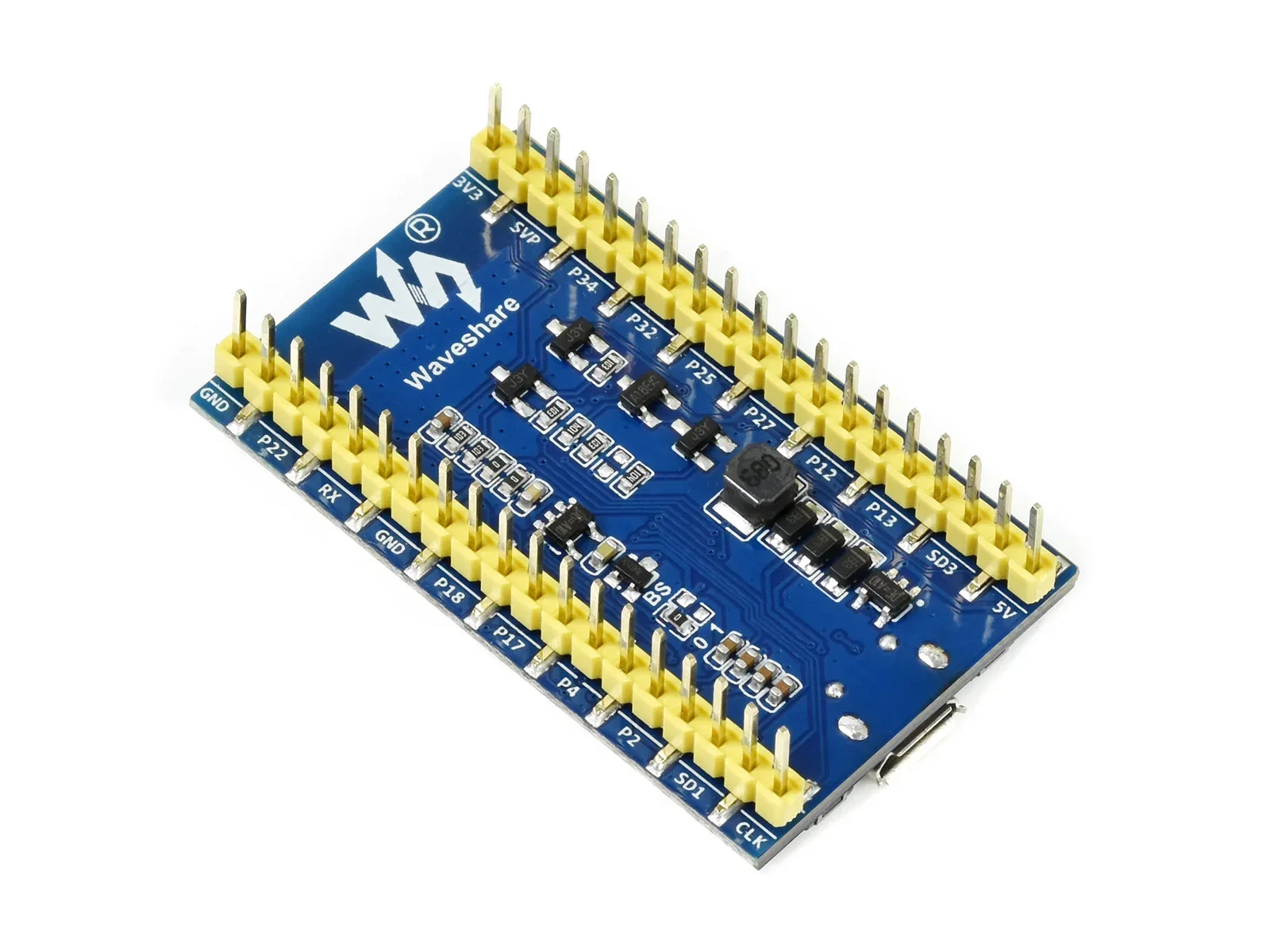 Waveshare Universal e-Paper Driver Board with WiFi / Bluetooth SoC ESP32 onboard, supports various SPI e-Paper raw panels .