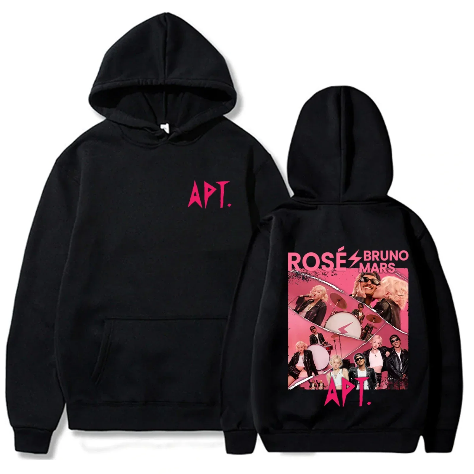 Rose Bruno Mars APT Hoodie Women Hoodies Rose Rosie Album Merch Sweatshirts Streetwear