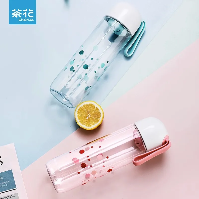 

Sports Water Cup Plastic With Filter High Temperature Resistant Portable Leakproof BPA-Free Drinking Bottle for Outdoor Activit