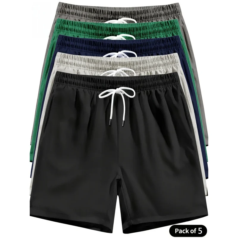Men's Quick Dry Swimming Suits Quick Drying Men's Swimsuit Short Pants Summer Outdoor Quick Dry Swimwear Breathable Shorts
