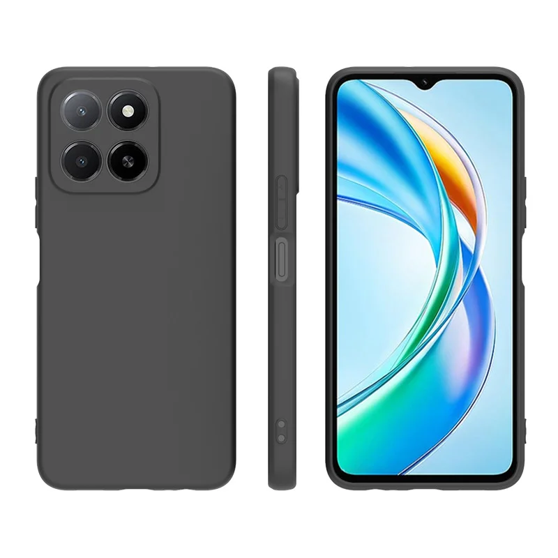 For Honor X5B Case X 5B Plus TPU Soft Black Slim Matte Silicone Case for Honor X5B Plus Back Cover HonorX5B Phone Cases