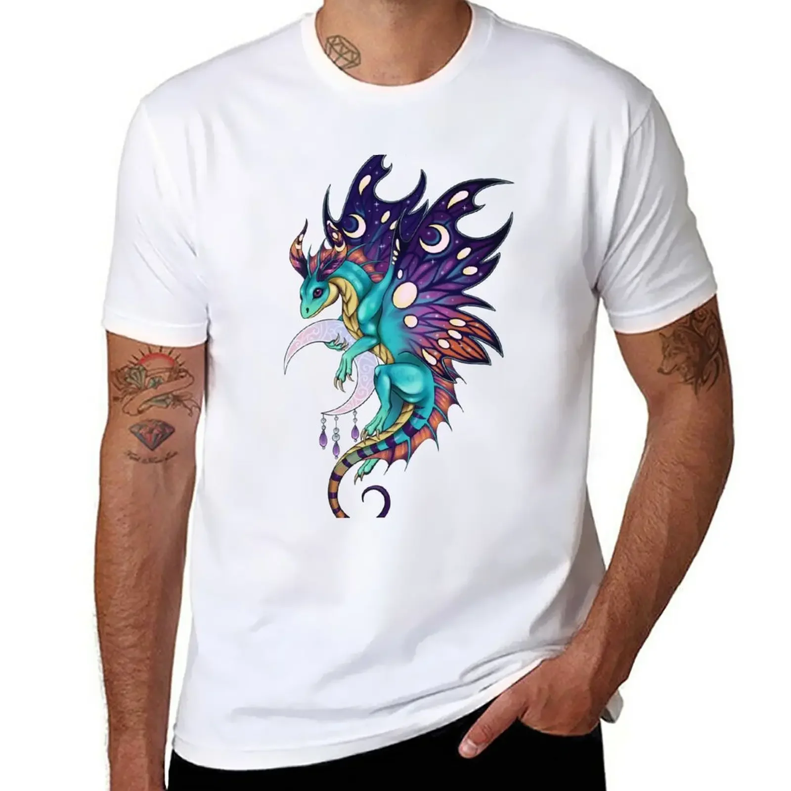 Faerie Dragon T-Shirt sports fans summer top sweat shirts, men