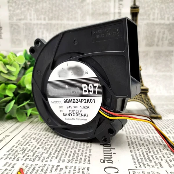 

Оригинальный турбовентилятор Sanyo SANYO 9BMB24P2K01 24V 1.62A 9733 с высоким объемом воздушного потока для гриля и барбекю