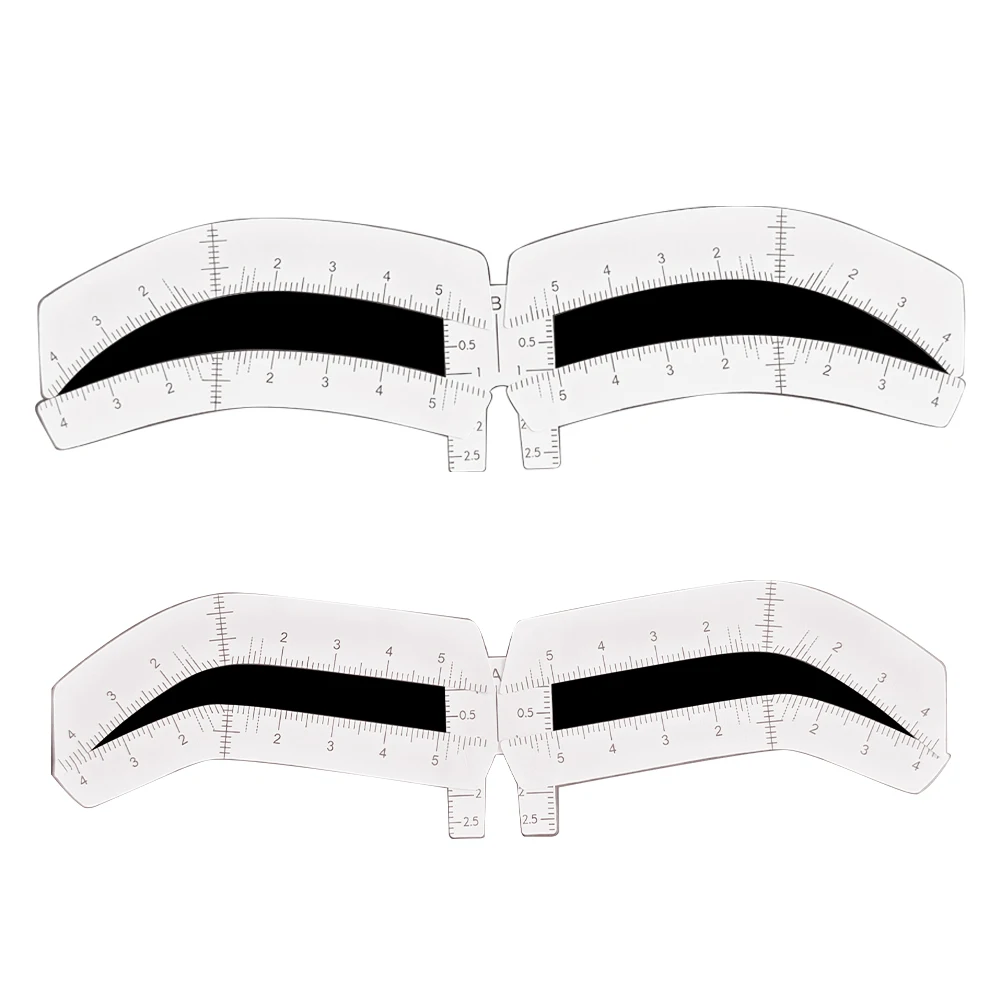 Ruban adhésif en forme de sourcils de poulet, autocollant pour sourcils d'aérographe, guide de cartographie des sourcils, microblading, blogueur oculaire, autocollant de galets auxiliaires, outil de maquillage