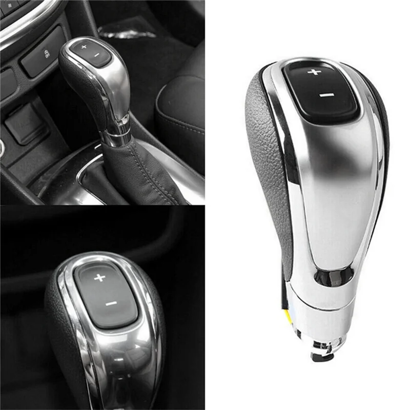 Automatic Gear Shift Knob Lever Black & Silver for Buick Encore 2013-2019 2277550 95133897