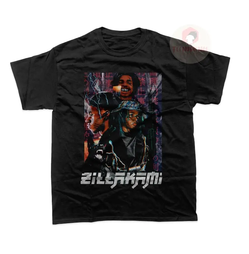 ZillaKami Unisex TShirt  City Morgue Merch  Rap Music Graphic Tee  SosMula  Printed Music Poster For Gift