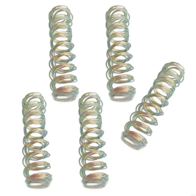 U0DE 5PCS เครื่องซักผ้าวาล์วระบายน้ำวาล์วปลั๊กสปริงอุปกรณ์เสริมการปิดผนึกน้ำ