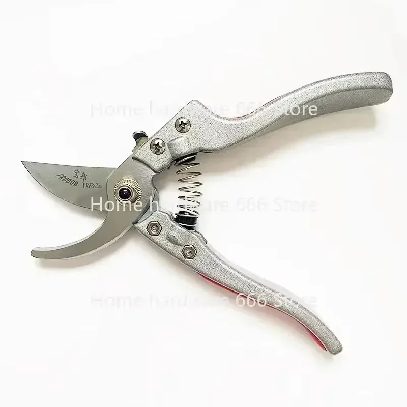 Rubberized Handle Branch Pruning Shears, Fruit Tree Pruning, Garden Scissors, Flower Branch, Fruit Tree