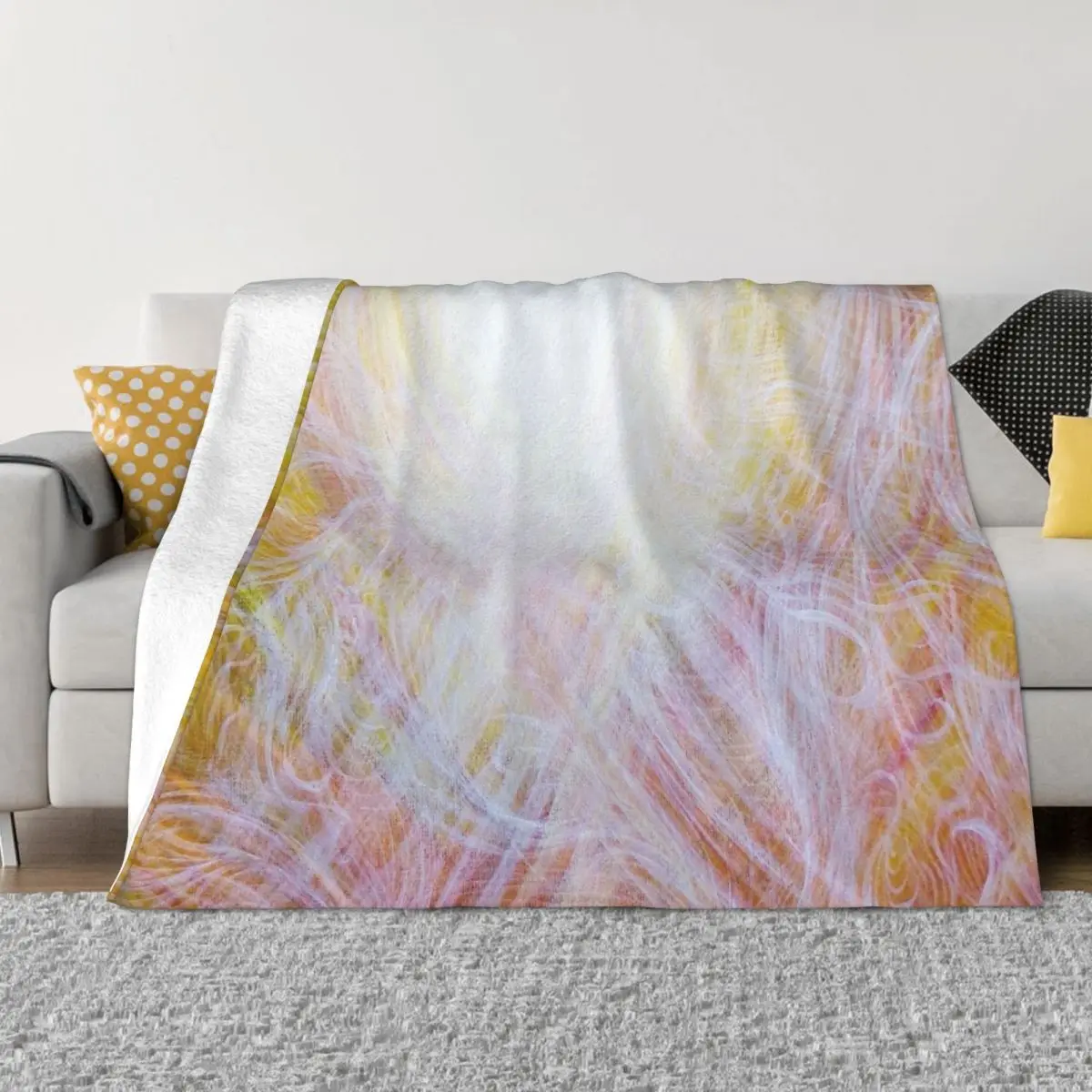 

ANGEL OF THE WEB BY JOSEPHINE McCARTHY Throw Blanket Decorative Beds halloween Soft Plush Plaid Luxury Thicken Blankets