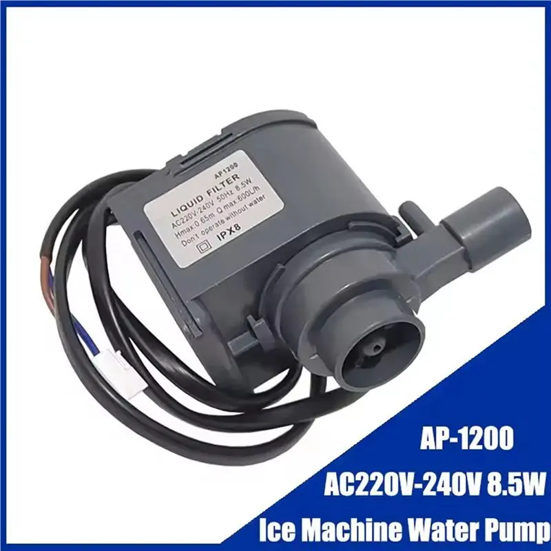 ABWR-2X AP-1200 AC220V-240V 50HZ 8.5W Circulation Submersible Pump HZB-50 60 80 Ice Machine Water Pump