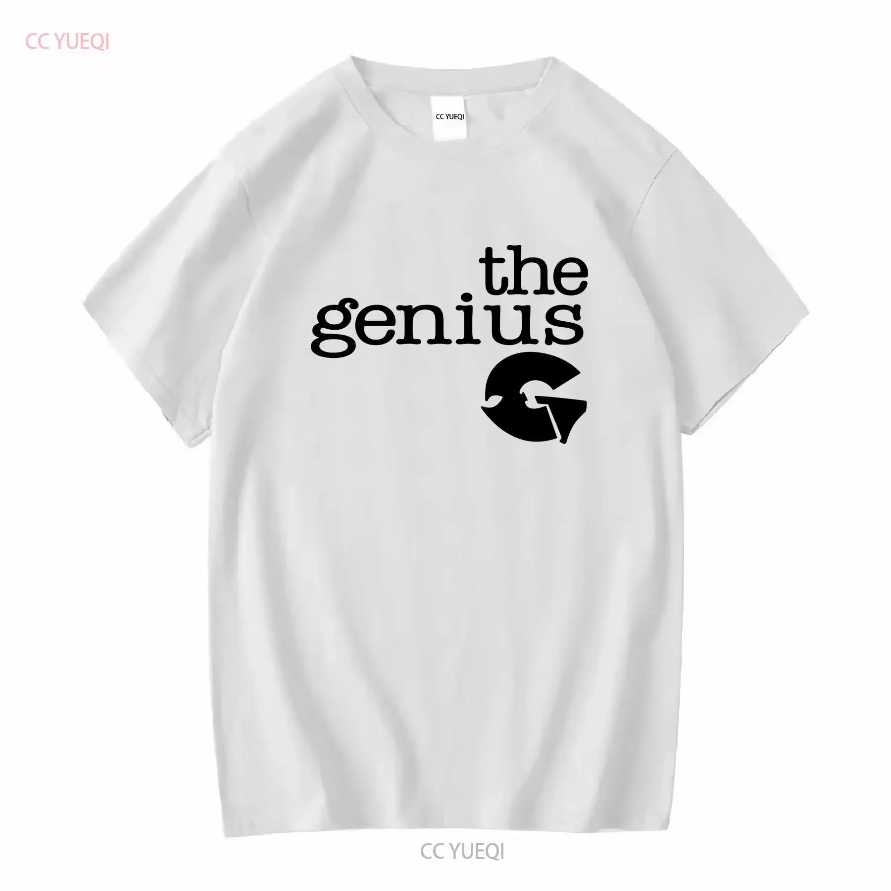 تي شيرت Genius GZA تي شيرت جديد ريترو 90s الهيب هوب الساحل الشرقي شاولين كونغ فو OG NYC ملابس الشارع الشهير المغسولة للجنسين