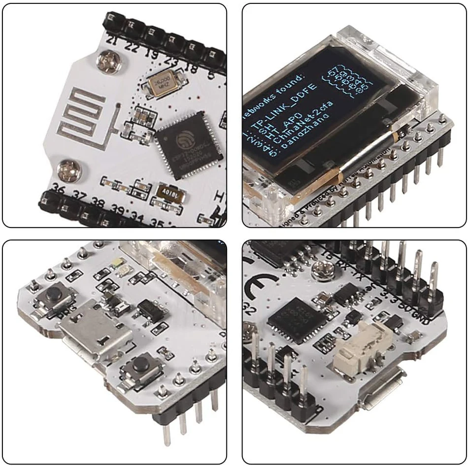 ESP32 Oled Wifi ESP-32 0.96 Inch Oled-scherm Wifi + Bluetooth CP2012 Internet Development Board 8Mb Flash Voor Arduino ESP8266