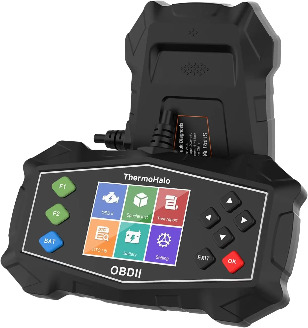 Scanner OBD2 profissional, leitor de código OBDII para todos os veículos 1996 - Presente