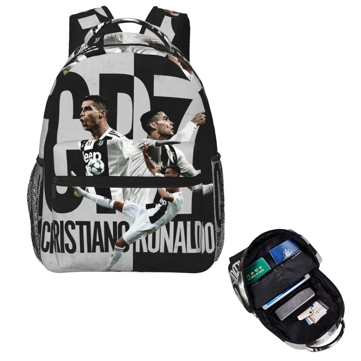 

Рюкзак Cr7, Лидер продаж, рюкзак большой емкости, детская сумка для книг, школьная сумка, сумки на плечо для мужчин и женщин