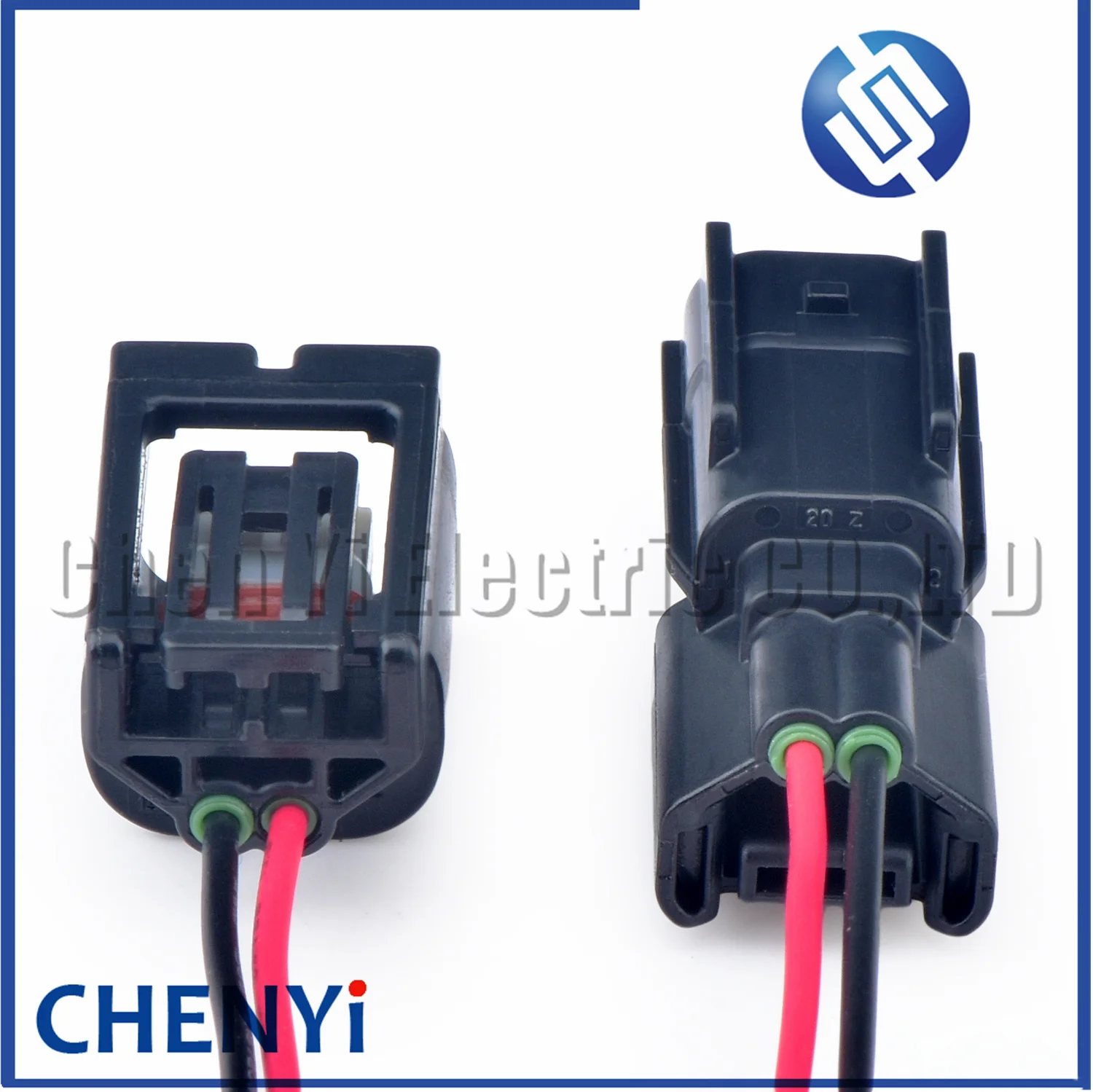 2 Pin back-up lamp plug small lights fog lamps Front ABS Wheel Speed Sensor connector Pigtail 7283-2090-30 for Honda Infiniti