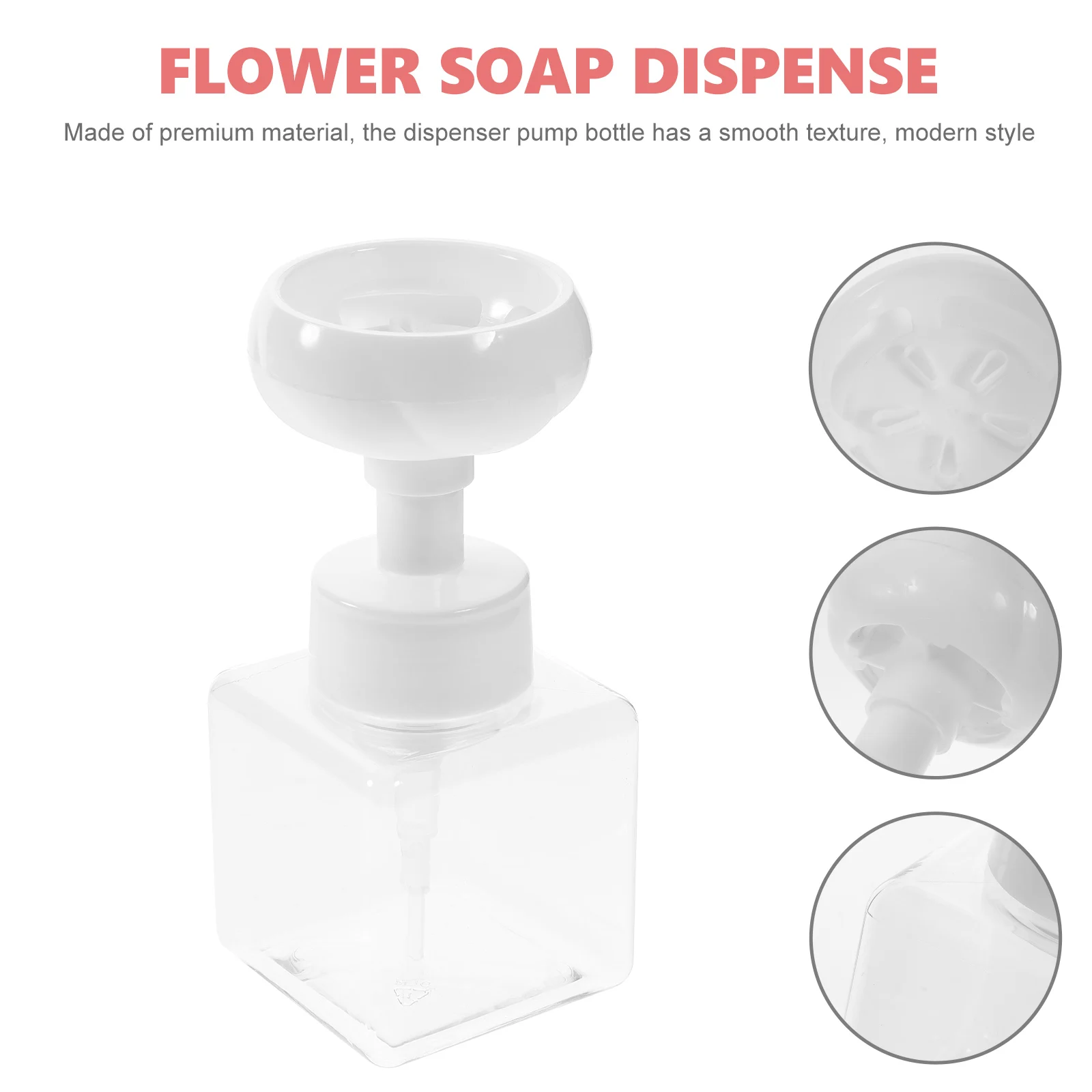

2 Pcs Push Sparkling Bottle Refillable Pump Reusable Shampoo Dispenser Bottles Chargeable Tepg Lotion Soap