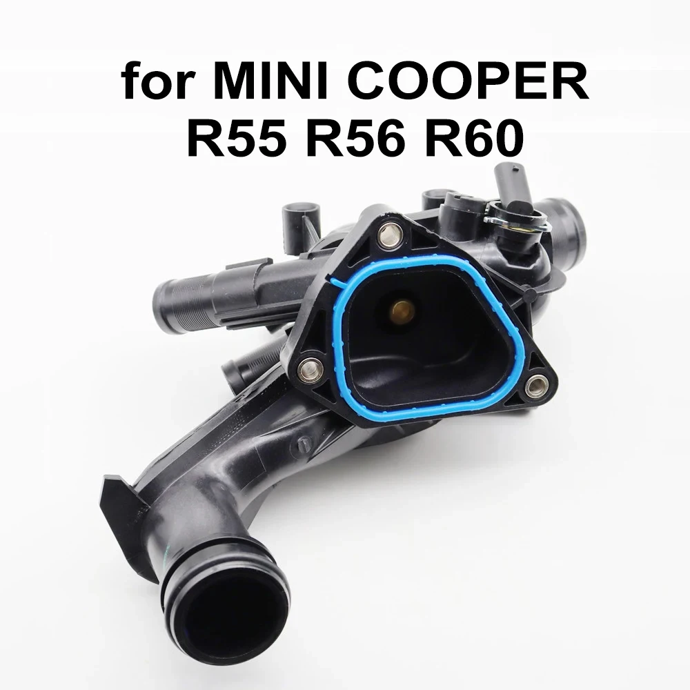 Car Coolant Thermostat Housing Cover for MINI COOPER R55 R56 R60 Countryman R61 Clubman Car Styling Accessories OE#:11537534521