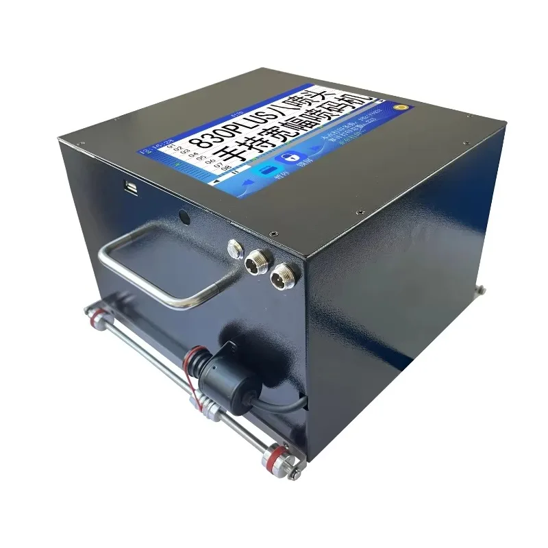 

【Best-selling】YAOMATEC 20CM 8 Heads Large Size Logo Picture Code Industrial Manual Handheld Inkjet Printer for Carton Wood Board