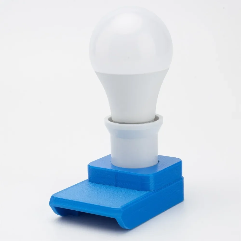 Bombilla E27 LWD Luz de trabajo inalámbrica para lámpara de iluminación con baterías de litio Hercules de 20 V (sin baterías)