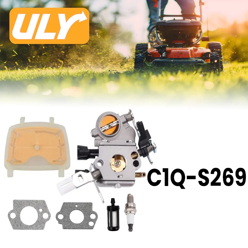 

MS171 C1Q-S269 Carburetor for Stihl MS171 MS181 MS201 MS211 Chainsaw 1391200619 11391207100 11391200612