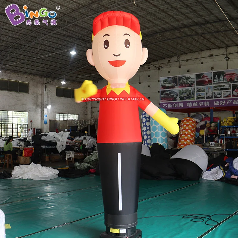 Custom Made 2.7mH Inflatable Advertising Waving Air Dancer For Sale / Shop Decoration Blow Up Sky Dancer - BG-C0439