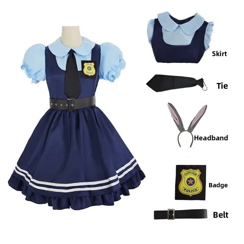 Anime Zootopia Judy Fox Cosplay vestido masculino femenino Cosplay Anime Judy Hopps Nick Wilde traje carnaval Anime Expo Cosplay