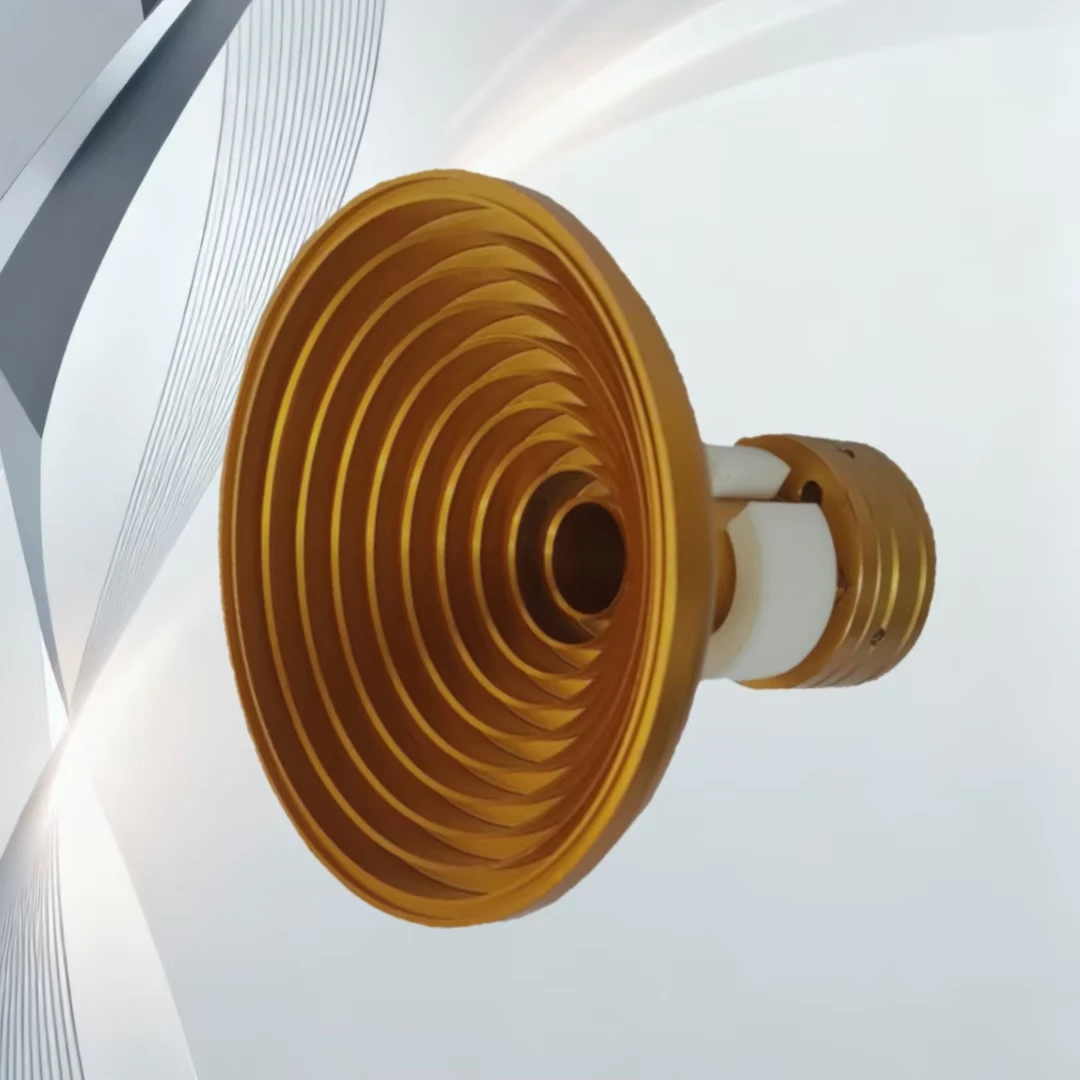 Ku-Band Offset Feed Horn, High-Gain Biased Antenna Feed for Satellite TV Dish Reception