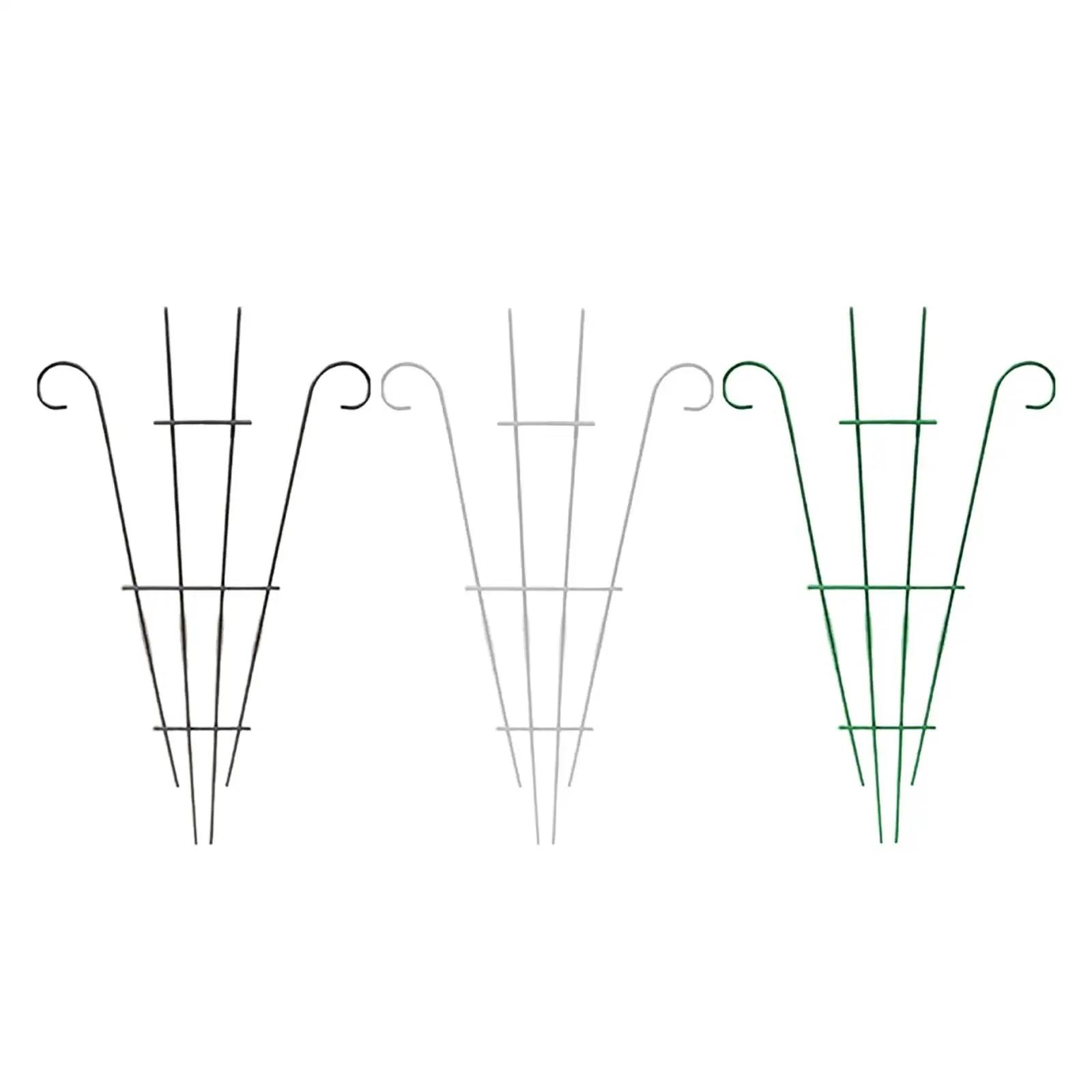 

Climbing Plants Trellis Iron Practical Plants Stakes Sturdy Weather Resistant