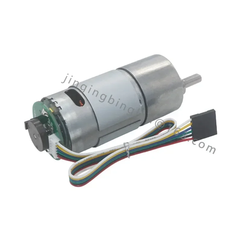 Encoder Geared Motor 37GB-545 Torque Encoder Motor Slow Horse 6V-12V-24