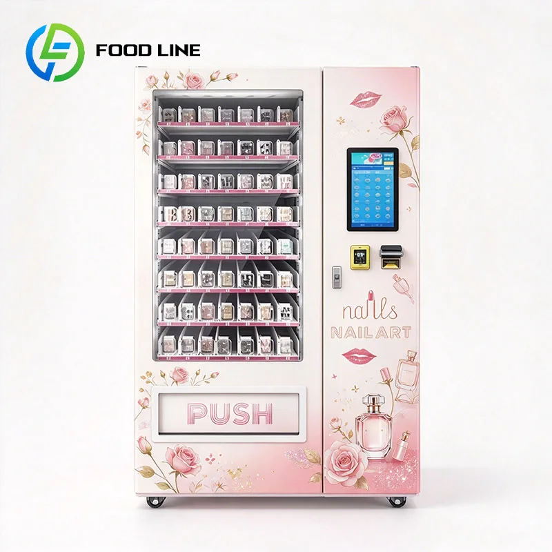 Cosmetic Vending Machine Makeup Vending Machine Beauty Retail Powder Blush Sponge Self Service Customized