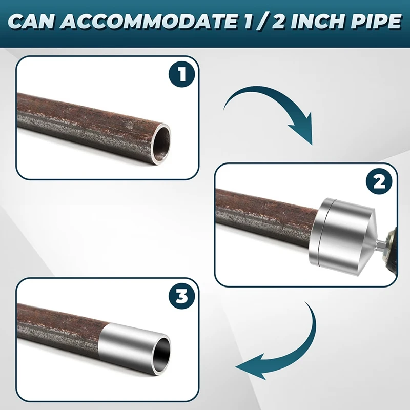 MAKE-15/22MM 銅パイプクリーニングブラシ電気ドリルユニバーサル錆除去ワイヤーブラシ研磨ツール 2 個