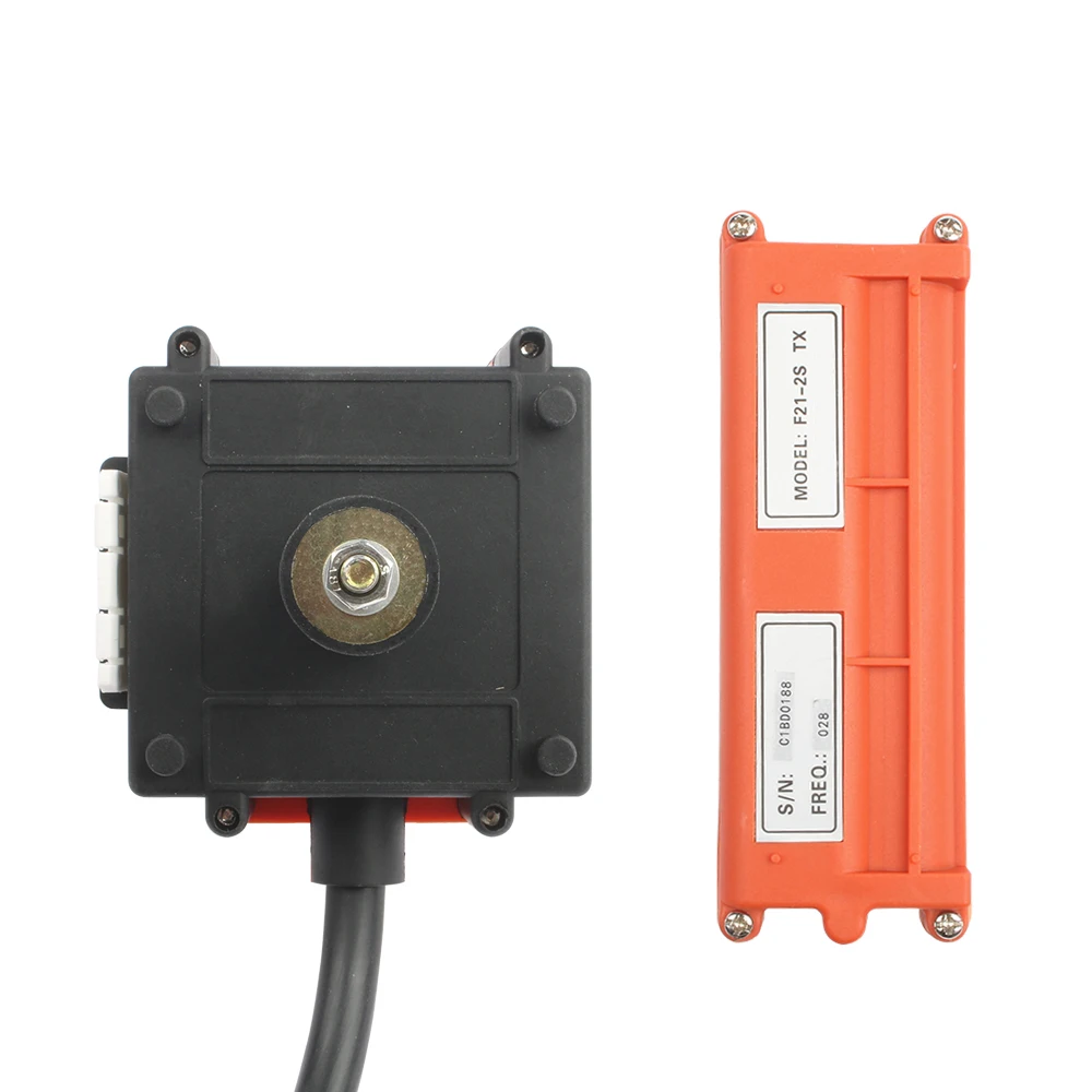 Wireless Industrial Remote Controller Electric Hoist Winding Engine Sandblast Switches Used F21-2S radio switch220V12V24V36V110V