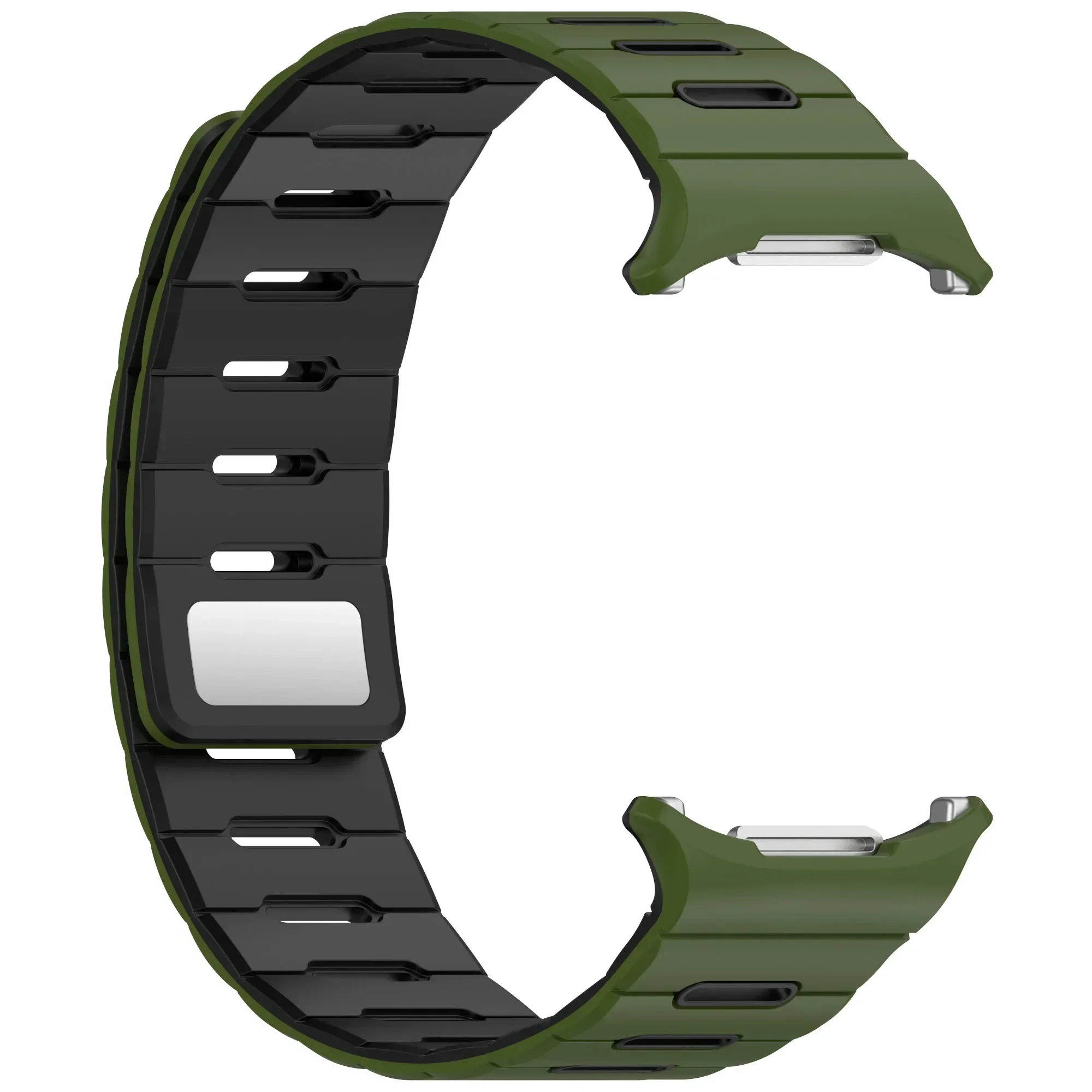 Magnetisches Silikonarmband für Samsung Galaxy Watch Ultra 2 47 mm, Sportarmband für Galaxy Watch 9/8 40/44, Watch 8 Classic 46 mm, Armband. – Detail 32