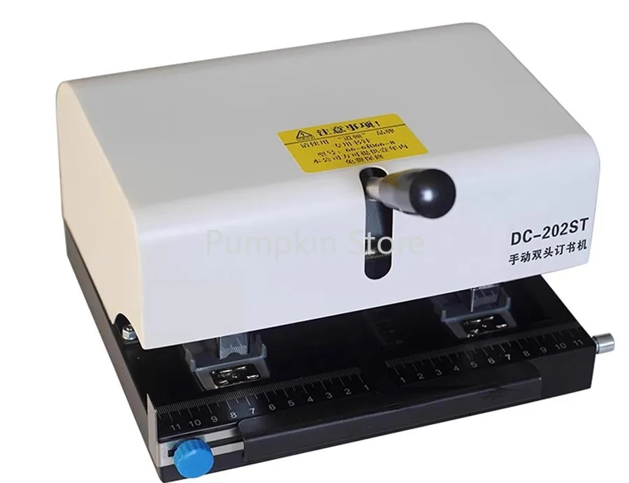 DC-202ST دباسة ثقيلة برأسين عالمية سميكة 50 صفحة A4 دباسة ورقية موفرة للعمالة