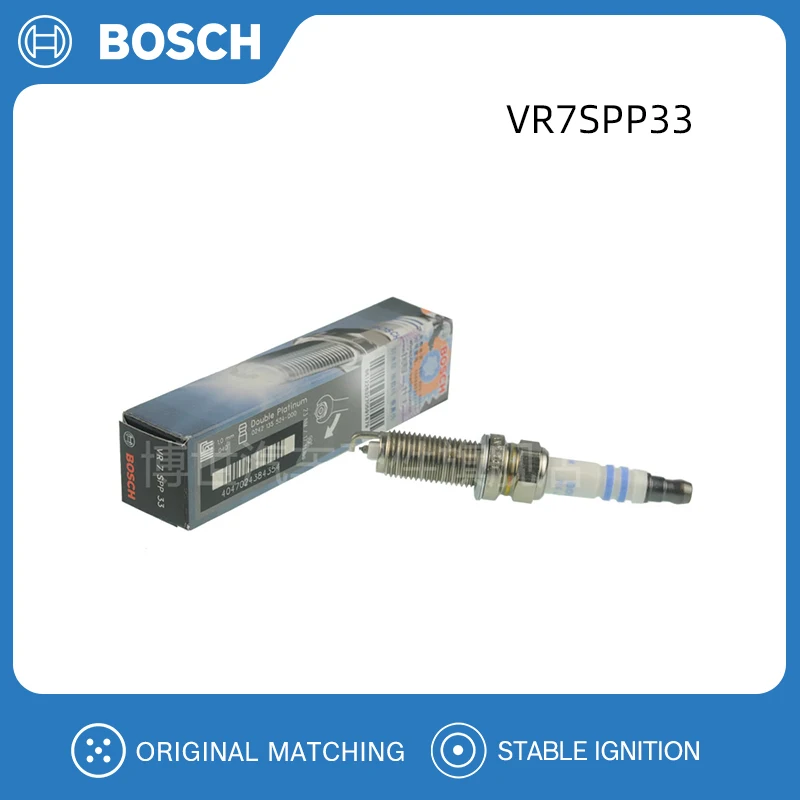 

BOSCH 1/4/6 шт VR7SPP33 Платиновая свеча зажигания подходит для Nissan Sylphy G111.6 22401ED816CI34