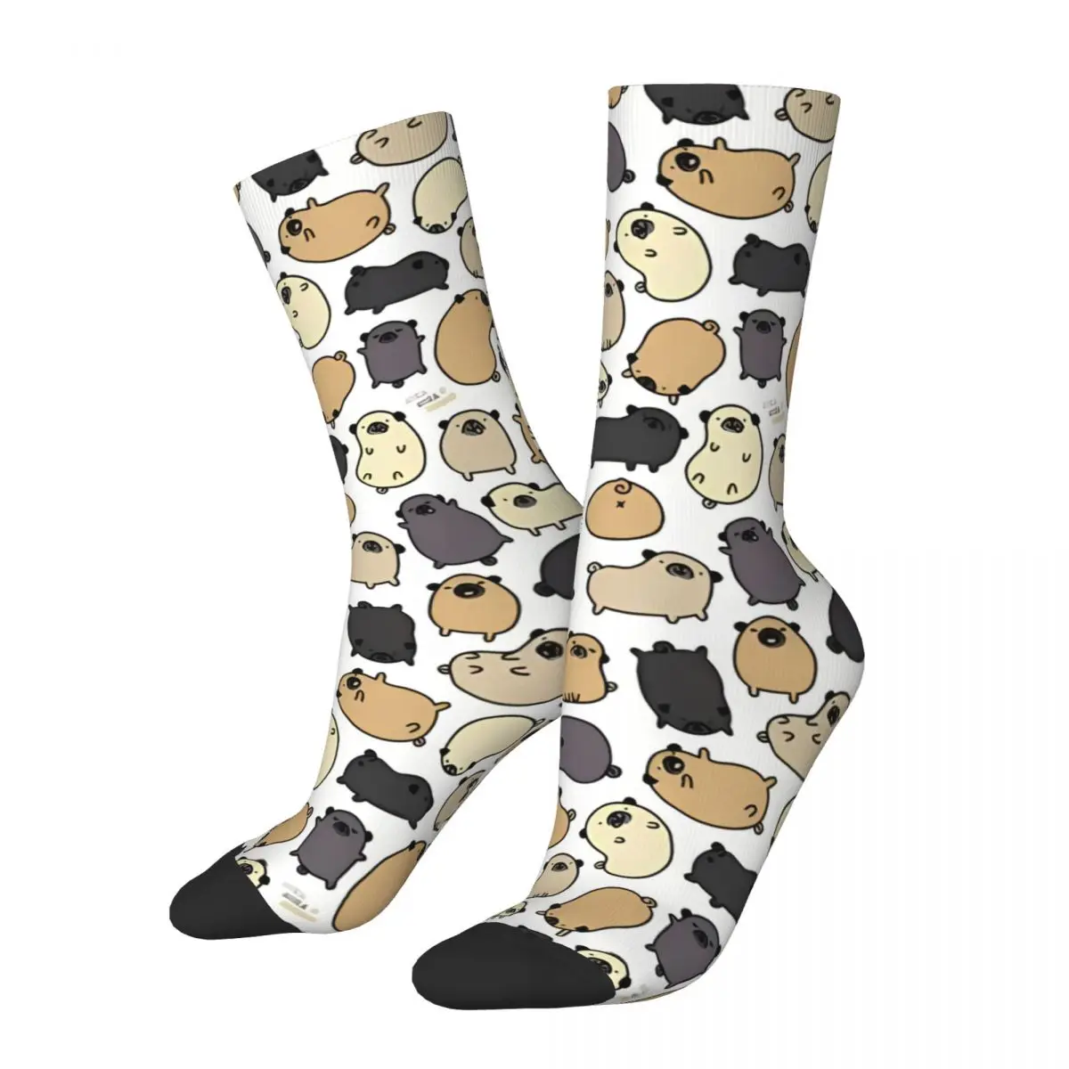 Funny Capybara Cartoon Socks Male Mens Women Winter Stockings Printed