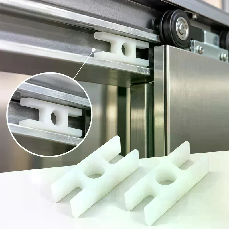 S200 K2000 Elevator Door Slider Bracket 10Pcs Set High Quality Compatible with Hall Doors