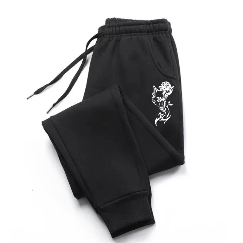 

2025 New Men's Butterfly Printed Sports Pants for Autumn and Winter, Daily Casual Sports and Jogging Pants, Unisex Fitness Pants
