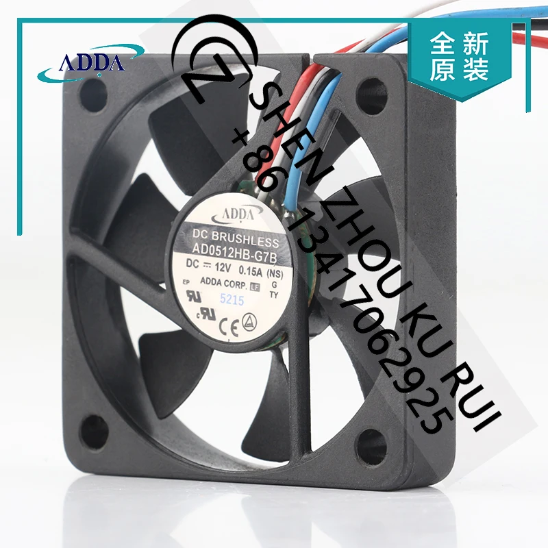

Taiwan ADDA 5CM 5010 12V 0.15A AD0512HB-G7B 4-wire PWM speed control cooling fan