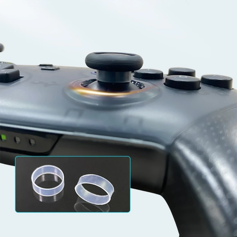 4Pcs/12Pcs Joystick Protector Guard Ring Invisible Ring for PS5 / PS4 / Switch PRO Game Controller Joystick Cover