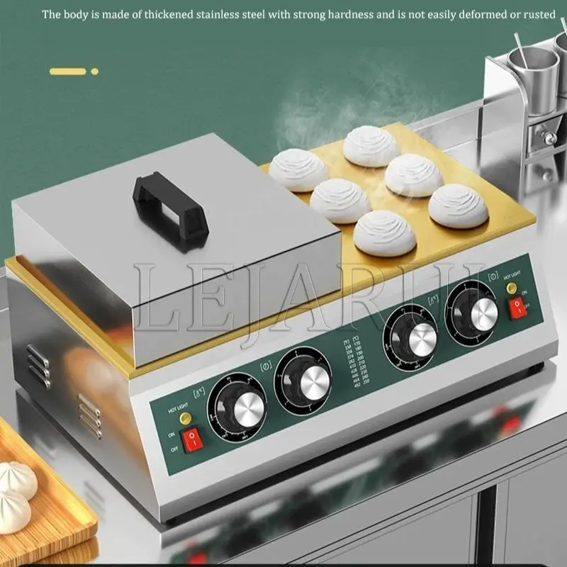 صانع سوفلي آلة سوفلي 2600 واط لوحات مزدوجة رقيق اليابانية سوفلي الفطائر صانع فلوفي فطيرة Schwa آلة