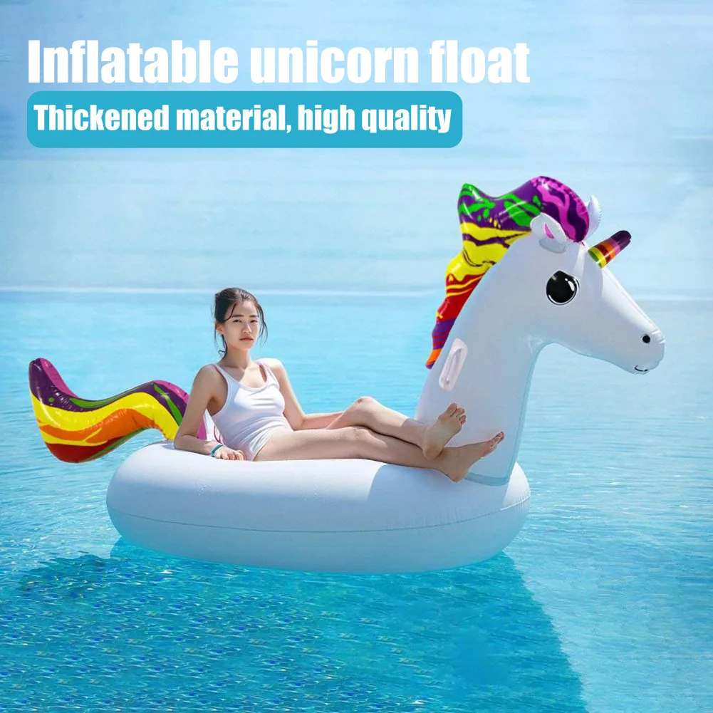 

200 * 80 * 100Cm Inflatable Swimming Ring Adult Swimming Pool Floating Row