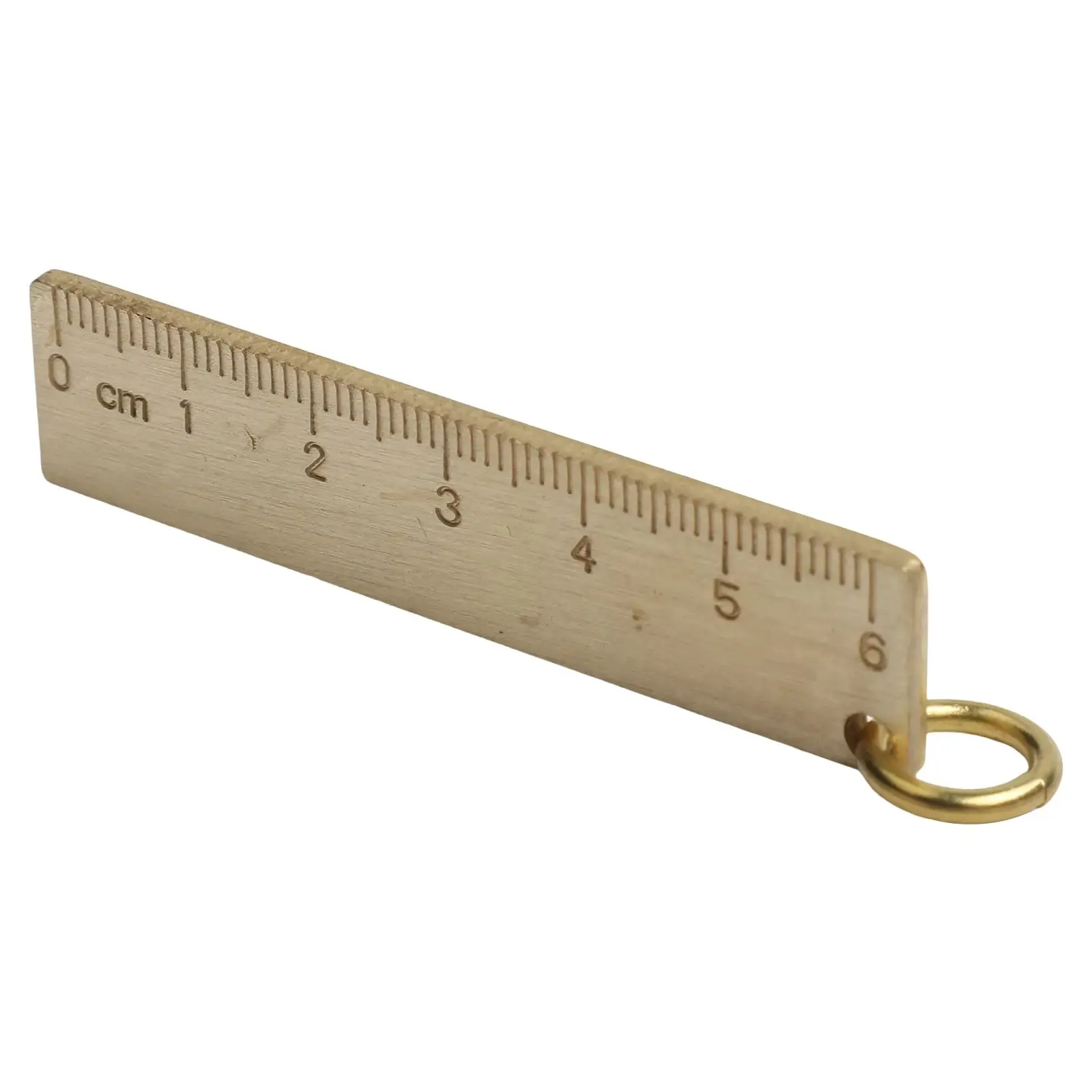 

On-the-Go Measurements 6cm 2.4-inch 4pcs Brass Ruler Set For Students Measurement Device Precision Measurements