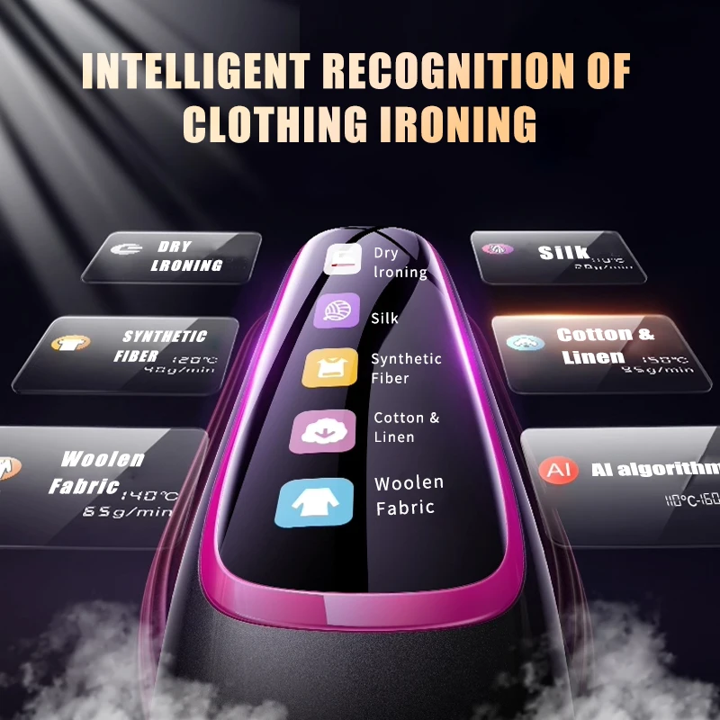 جديد يده البخار الحديد آلة تنظيف الملابس بالبخار المحمولة الصغيرة للملابس التدفئة السريعة السفر الملابس آلة ضغط الأقمشة مع المنزل