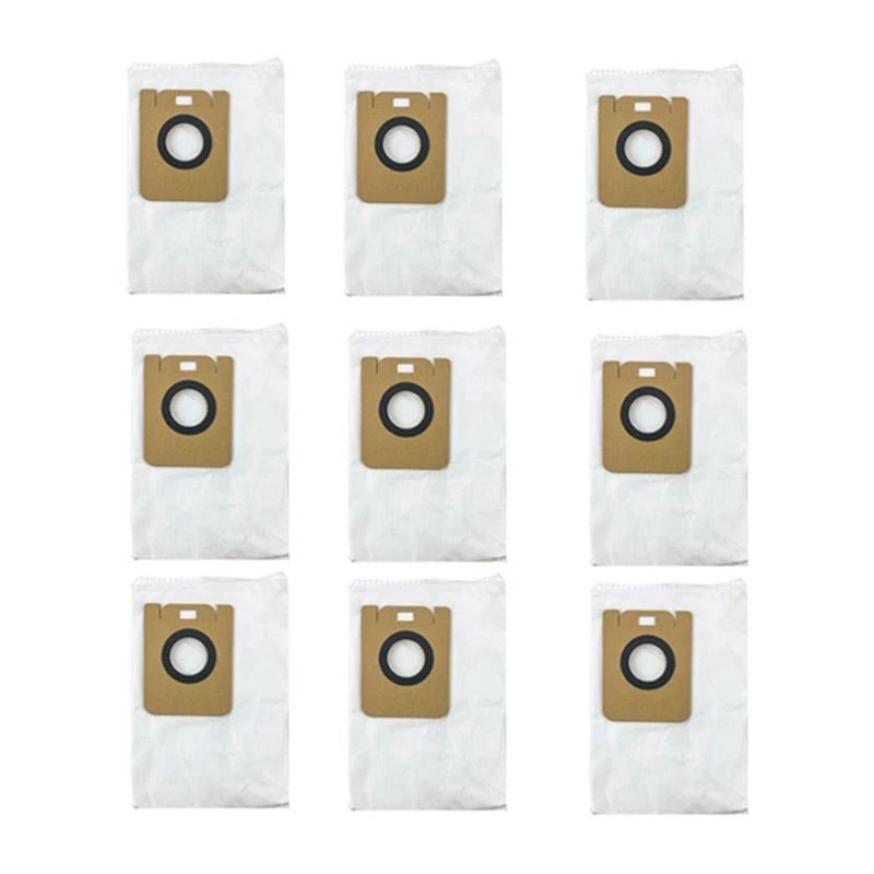 9PCS Dust Bags For Dreame L10 Plus Robot Vacuum Cleaner Spare Parts Trash Bag Accessories