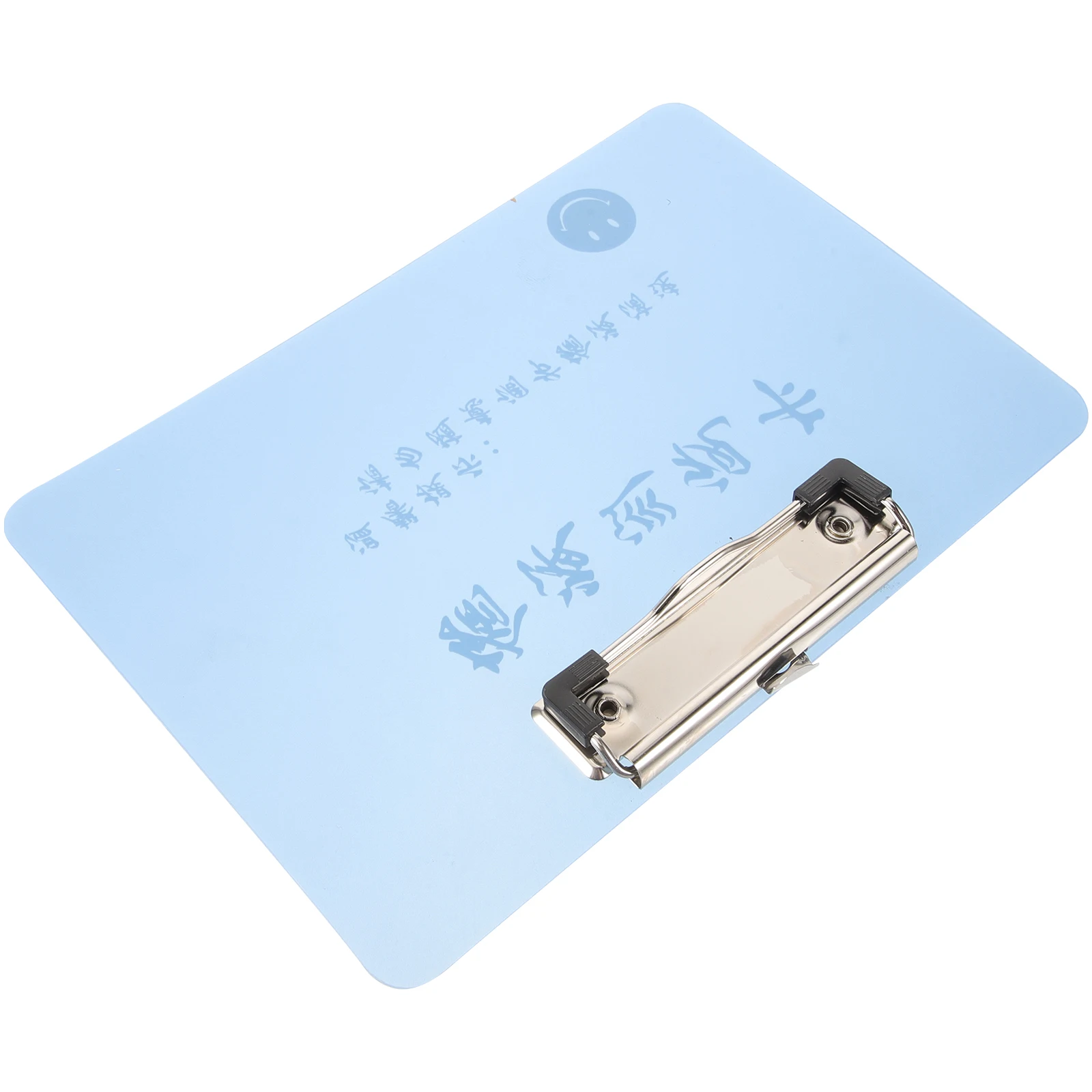 

Nurse Writing Pads Medical Record Card Holder Clipboard Plastic PP Smooth Surface Sturdy Clip Hospital Use Lightweight