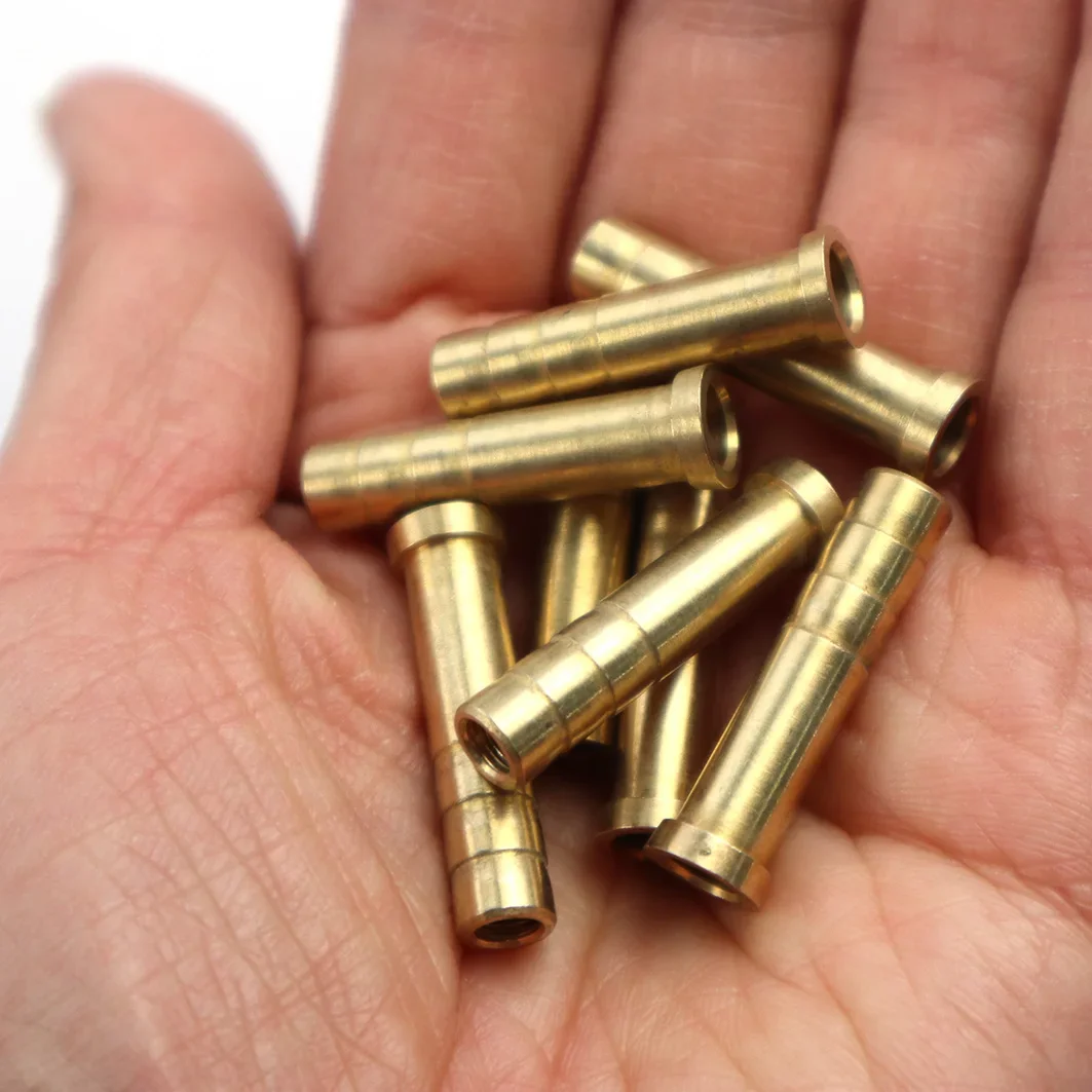 إدراج نحاسي للرماية من Linkboy، ID 6.2 مم، 37 جرام، 100 جرام، 150 جرام، 200 جرام، 250 جرام، 300 جرام، 350 جرام، عمود أسهم كربون، 12 قطعة #4