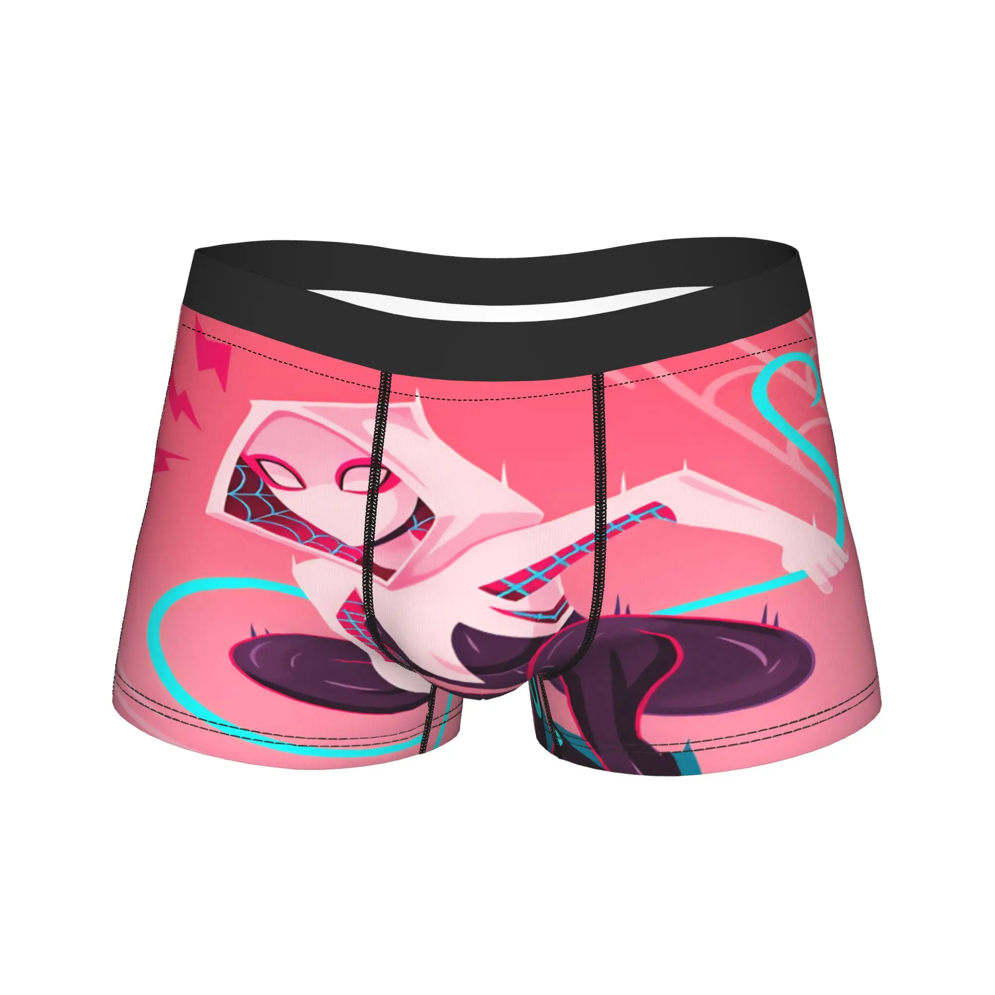 Spider Ghost Gwens Underwear  Pattern Trunk Trenky Males Underpants Funny Boxer Brief Gift