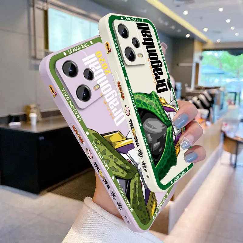 حافظة لهاتف شاومي ريدمي نوت 14 13 13R 12 12R 11 11E 11T 11S Pro Plus 5G حبل يسار سائل #1